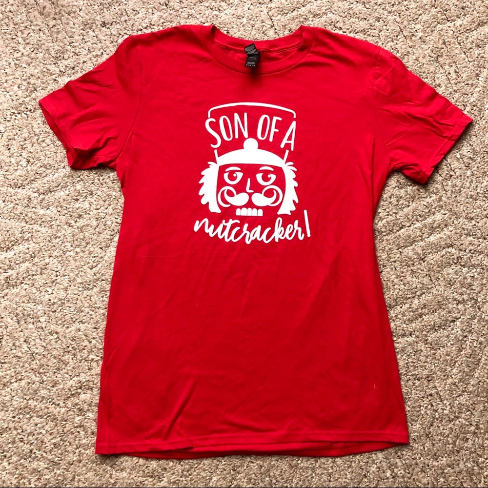 NWOT Son of a Nutcracker Christmas Graphic Tee